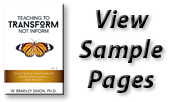 Look Inside: Teaching To Transform Not Inform 2