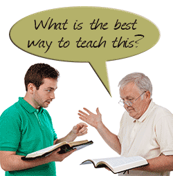Sunday school teacher training workshops